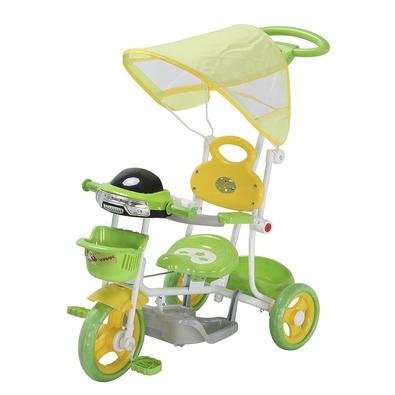 Triciclo Infantil 2 em 1 com Capota Importway• Um triciclo completo que acompanha as fases de crescimento da criança com conforto e segurança• Tricicl