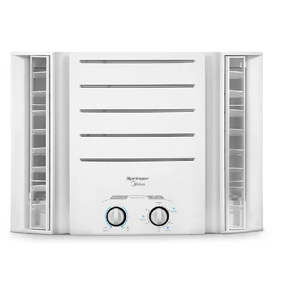 Ar Condicionado Janela Springer Midea Qqj105bb, 9500 Btu/h, Quente E Frio, Mecânico, 220 Volts