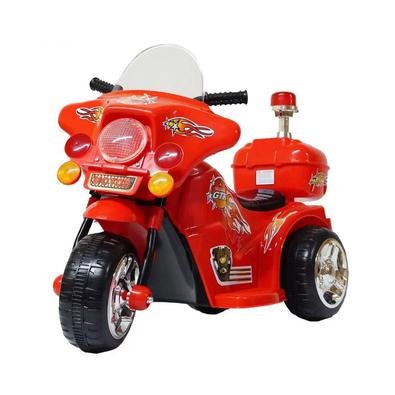 Mini Moto Elétrica Police BW006Peso máximo suportado: Até 17kgVelocidade: 2,5km/hBateria recarregável de 6VTempo de carregamento: 10 a 12 horasDimensõ