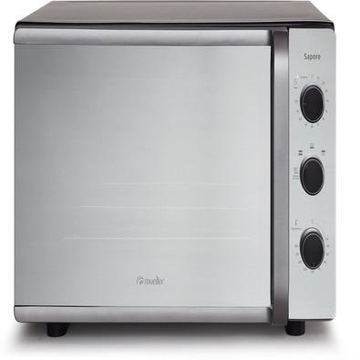 O Forno Elétrico Sapore está ainda mais incrível. O seu novo visual, robusto e gabinete preto fosco deixa sua cozinha cheia de estilo. É completo, com