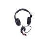 Fone De Ouvido Headset Gamer Dust, Preto Com Led Vermelha