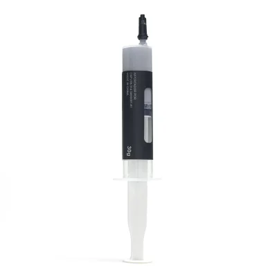 Pasta Térmica Thermal Silver Seringa, para Processador Note E Pc, com pazinha, Prata, 30g - Ps-08