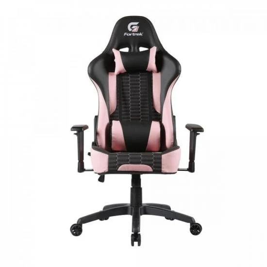 Cadeira Gamer Cruiser Fortrek, Suporta até 135Kg, Preto/Rosa Cadeira Gamer Cruiser Fortrek, Suporta até 135Kg, Preto/Rosa