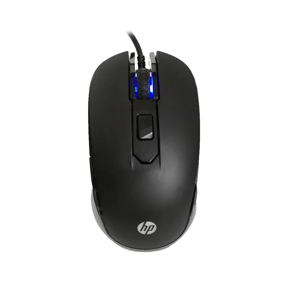 Imagem 3 de 3 do produto Kit Gamer Teclado e Mouse HP, USB, RGB, ABNT2, 2400 DPI - KM200