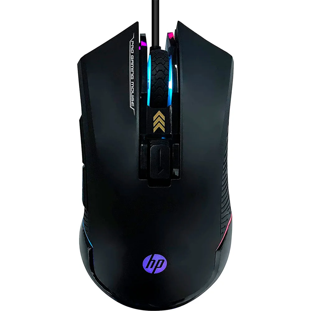 Mouse Gamer HP, USB, 6200DPI, LED, Preto - G360 Mouse Gamer HP, USB, 6200DPI, LED, Preto - G360