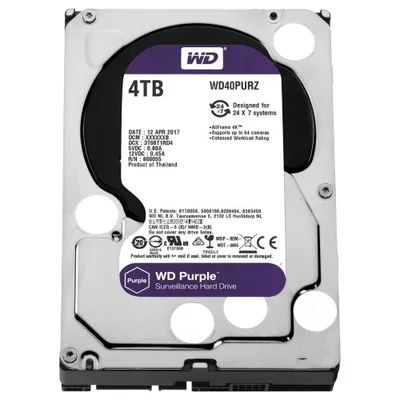 WD Purple 4TB ×8台 WD40PURZ 正常動作 HD-WD-4TB-Purple-Surveillance-
