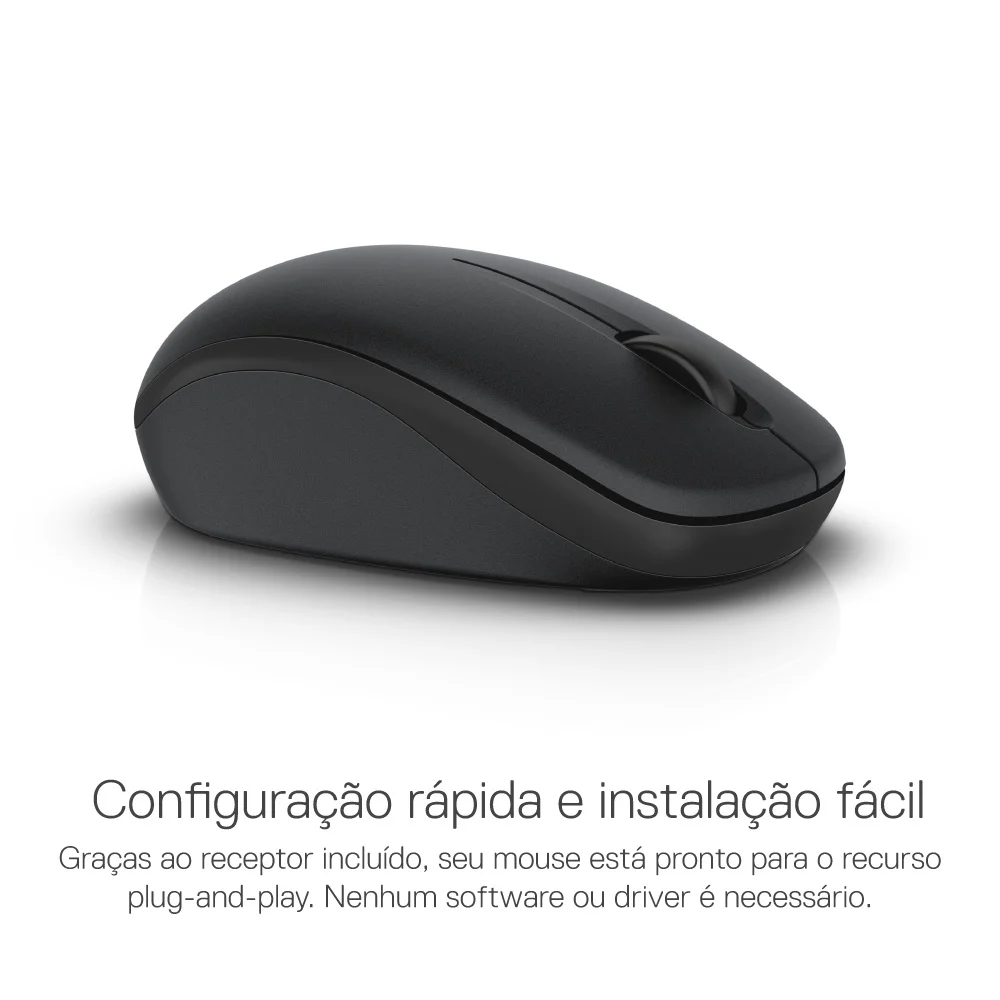 Imagem 2 de 3 do produto Mouse Wireless Dell Wm126 Preto