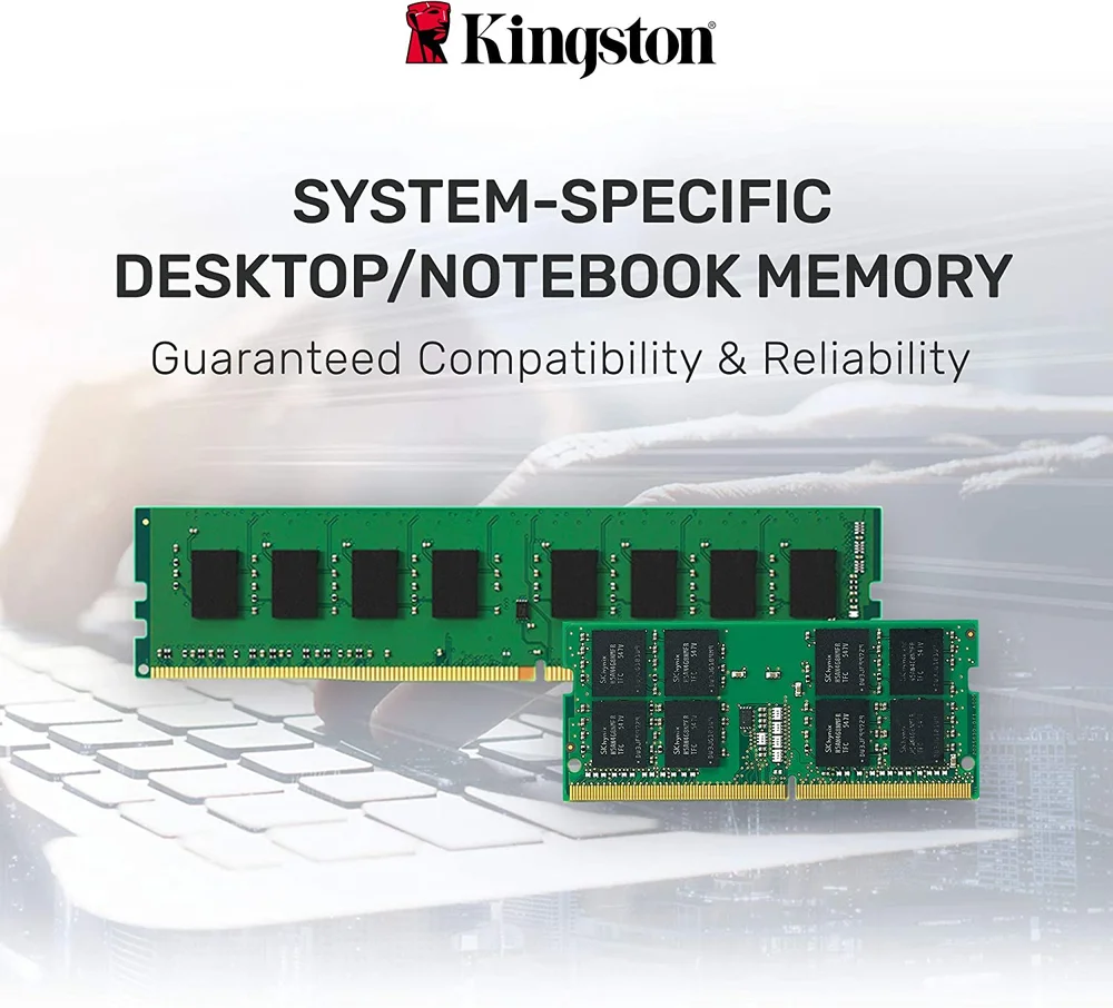 Imagem 5 de 5 do produto Memória Kingston, 8GB, 1600MHz, DDR3, CL11, Para Notebook - KCP3L16SD8/8