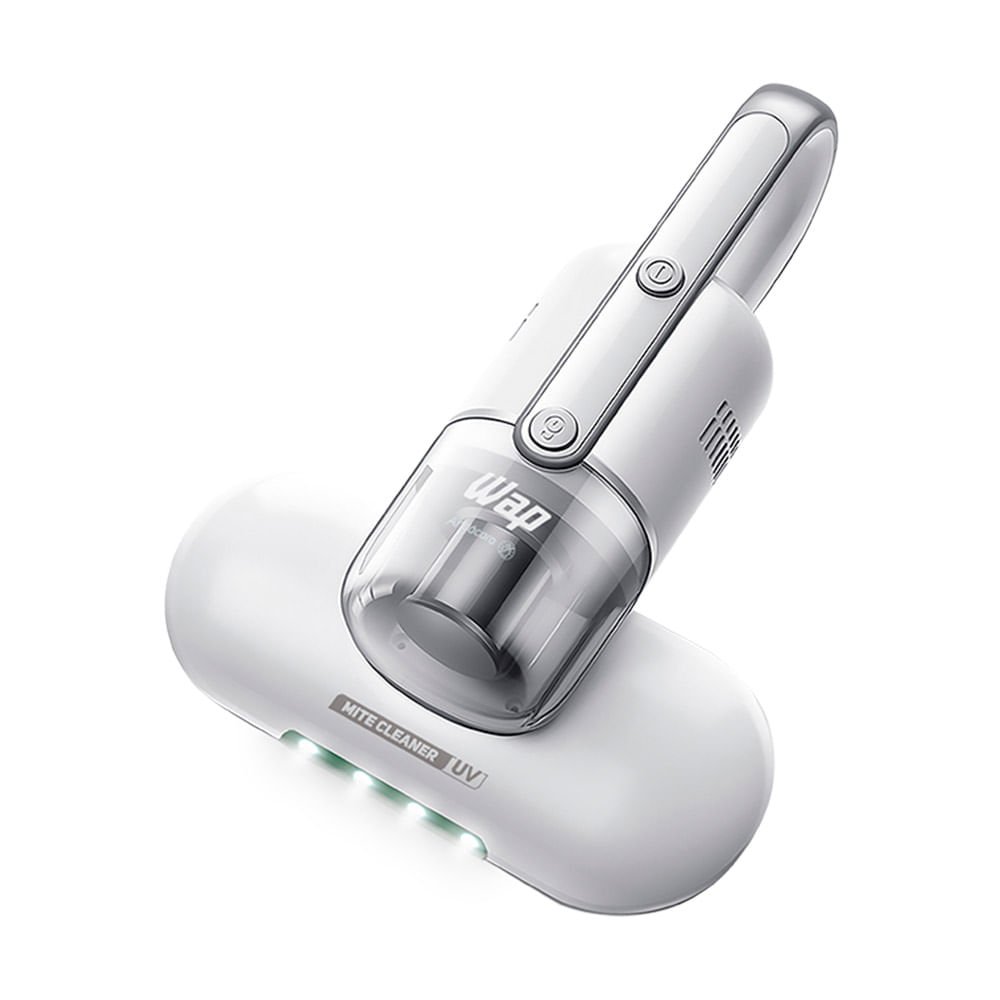 Aspirador De Pó Portátil Antiácaro Wap Mite Cleaner Uv Branco E Cinza – 220 Volts