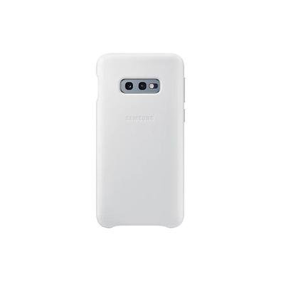 Capa Protetora Samsung Galaxy S10e Original, Couro, Branco | KaBuM!