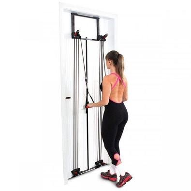 ACADEMIA DE PORTA KIKOS AB3306 Exercite-se de forma prática e segura no conforto da sua casa, com a academia de porta Kikos. Basta instalar na porta