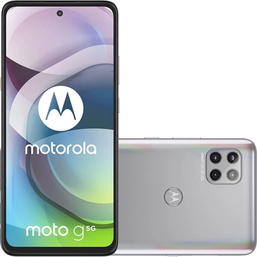 Smartphone Motorola Moto G 5g Prata KaBuM