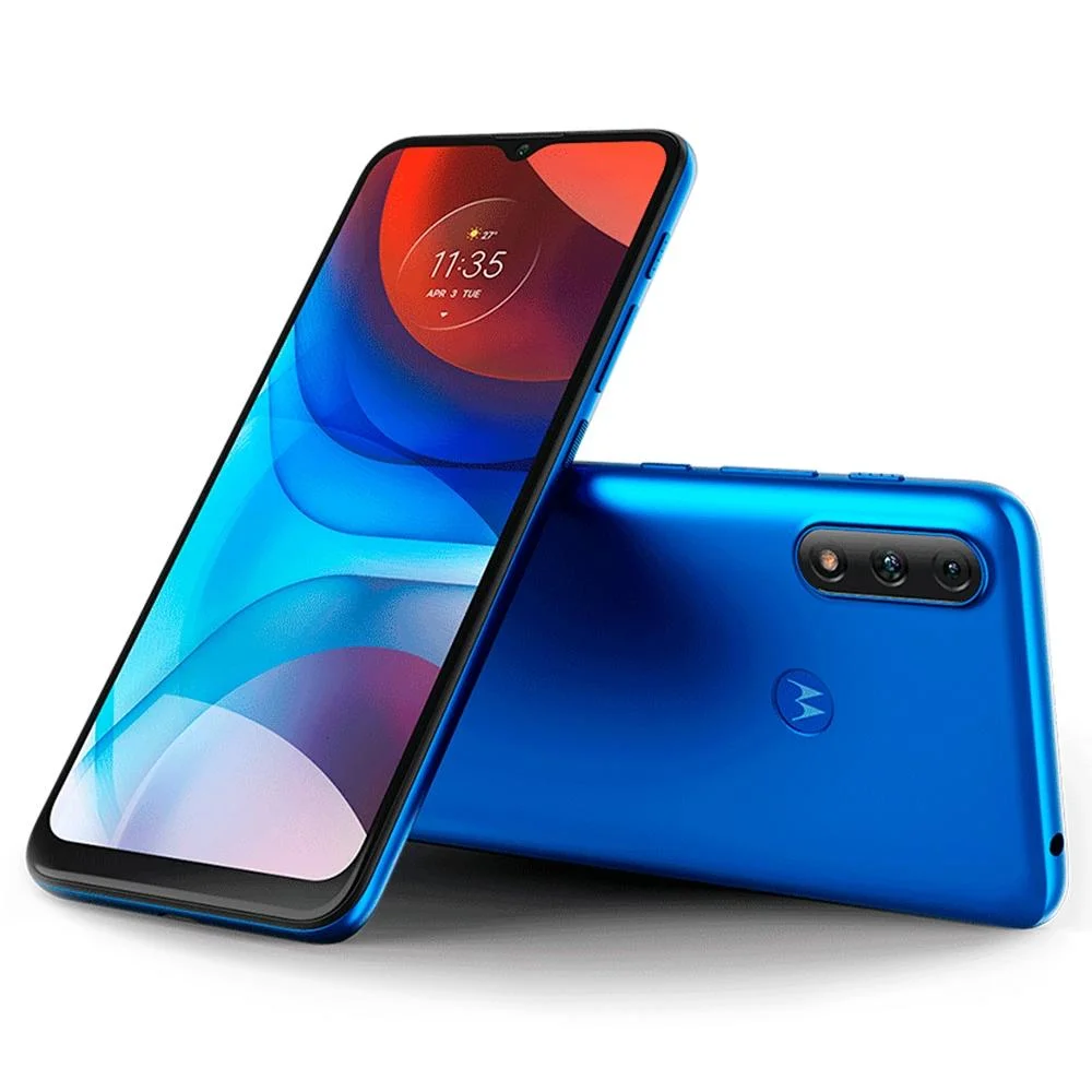 Imagem 5 de 5 do produto Smartphone Motorola Moto E7 Power, 32GB, 2GB RAM, Octa Core, Câmera Dupla 13MP, Tela 6.5, Azul Metálico