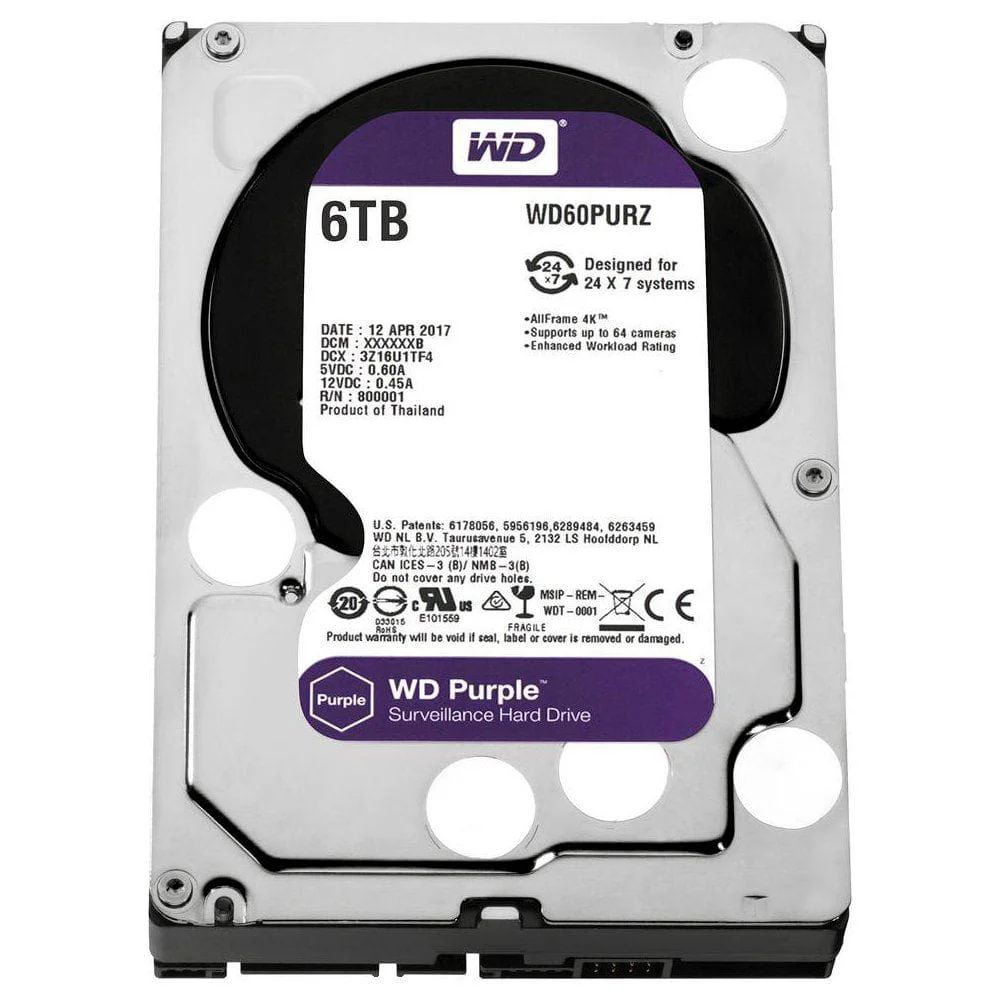 HD Western Digital Purple Surveillance KaBuM
