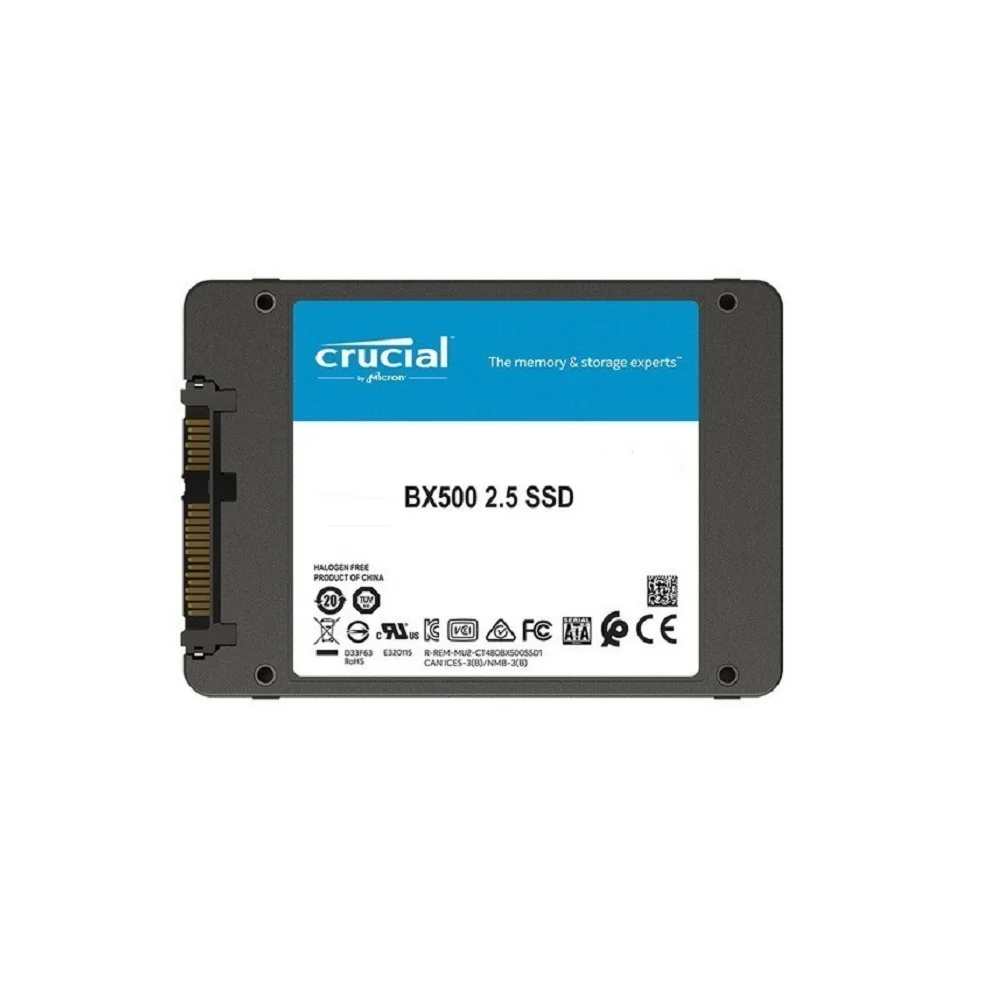 Imagem 2 de 5 do produto Drive SSD Sata3 2.5 Crucial, 240GB - CT240BX500SSD1