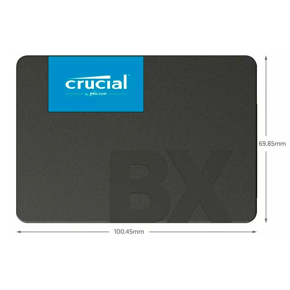 Imagem 5 de 5 do produto Drive SSD Sata3 2.5 Crucial, 240GB - CT240BX500SSD1