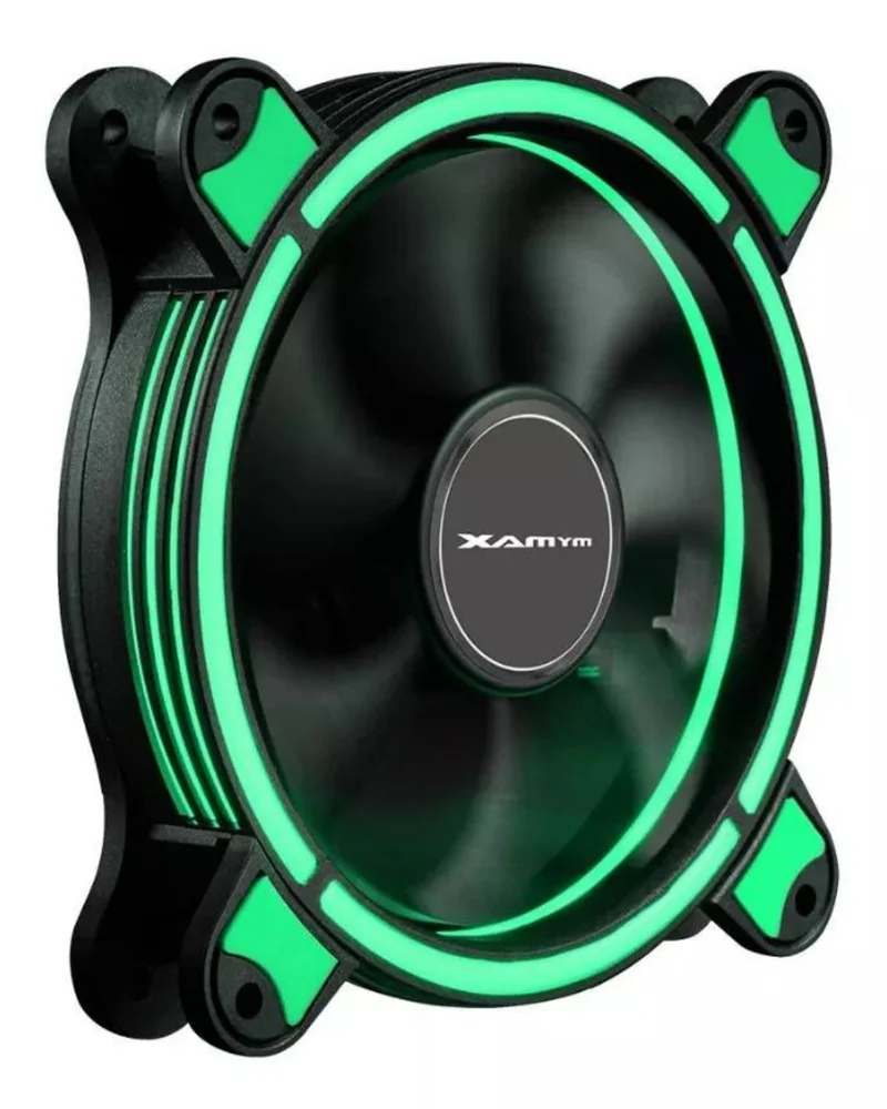 Imagem 2 de 4 do produto Cooler FAN Mymax Spectrum Ring, 120mm, LED Verde