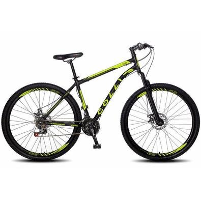 Bicicleta Aro 29 Colli Athena com Câmbio Traseiro Shimano 21m, Freio a Disco Dianteiro e Traseiro