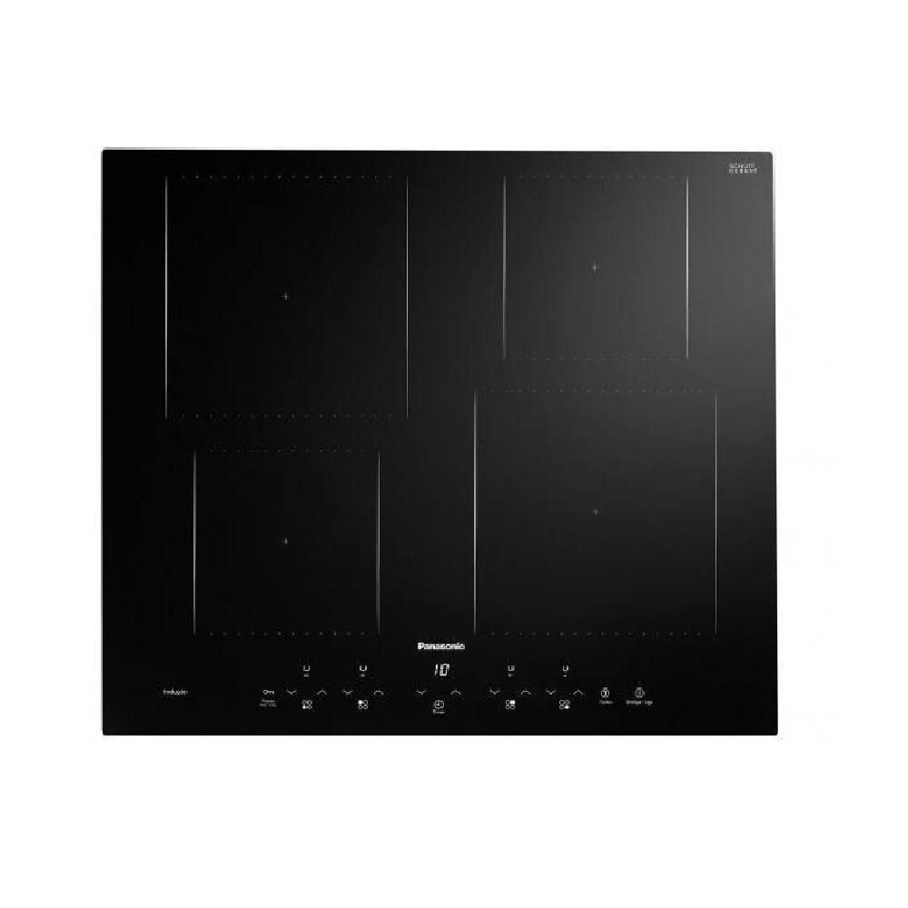 Cooktop Panasonic De Indução, 4 Queimadores, Preto, 220V - KY-W648CLRPK