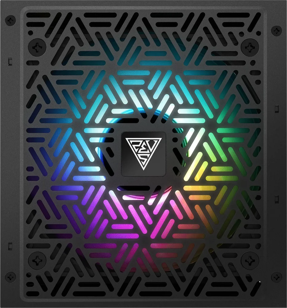 Imagem 3 de 5 do produto Fonte GAMDIAS Kratos E1, 500W, 110/220V Chaveada, LED RGB, Sem Cabo - GD-Z500ZZZ