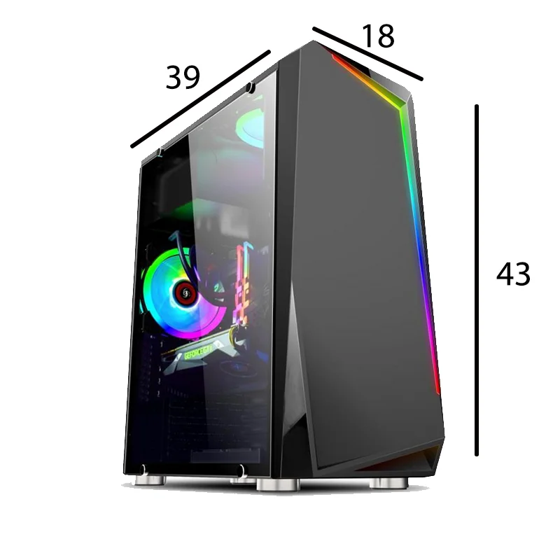 Computador Gamer Intel i5 4 Gen, GTX 1050 Ti 4GB, 8GB, HD 1TB, Wi-fi - view 4