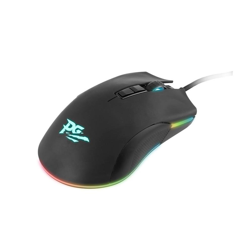 Mouse Gamer Philco PMS70, 7 Botões, Iluminação RGB, 5000 DPI, Bivolt
