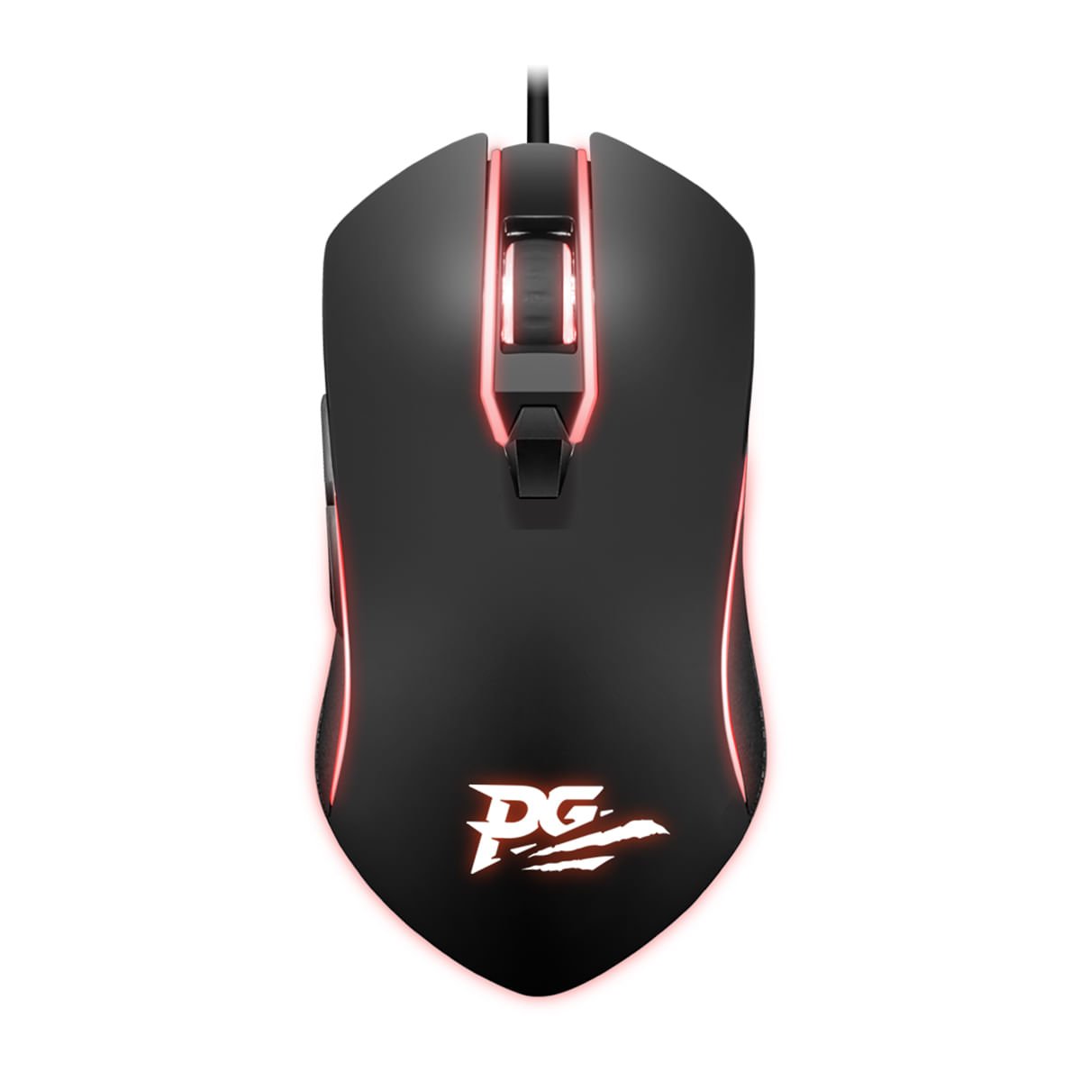 Mouse Gamer Philco PMS31, 6 Botões, Retro-iluminação LED Cores, Bivolt