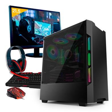 Computador Gamer Neologic, Ryzen 5 2400G, 8GB, GTX 1050 Ti, 1TB - Nli80941