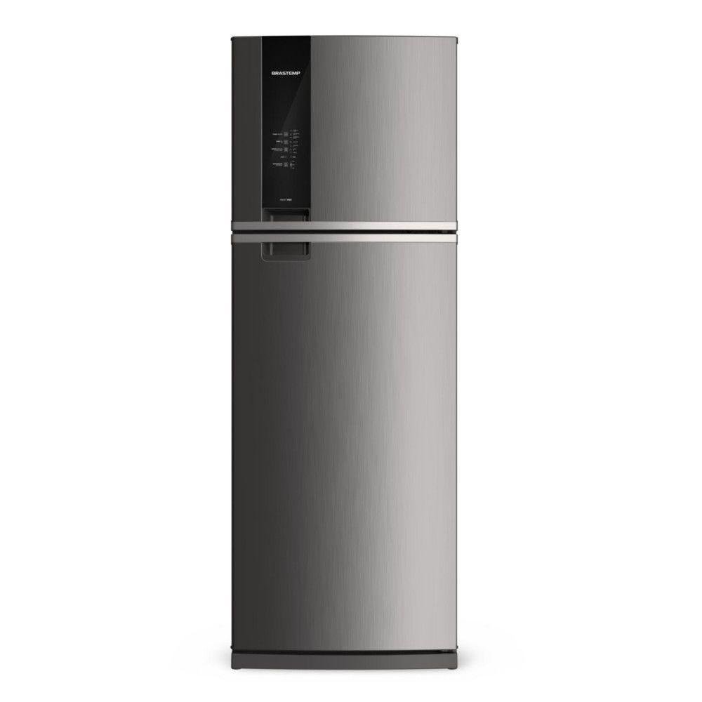 Imagem 4 de 5 do produto Refrigerador Brastemp Frost Free Duplex 500L, 2 Portas, Evox, 220V