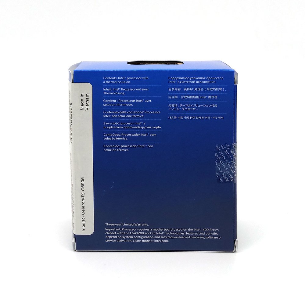 Processador Intel Celeron G5905 3.5 Ghz 4mb cache ddr4 lga