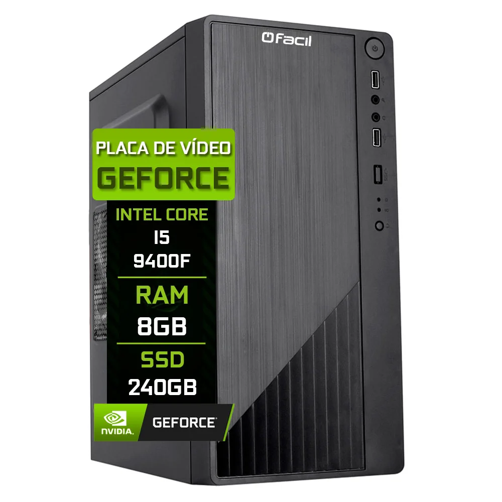 Computador Fácil Intel Core i5 9400f KaBuM