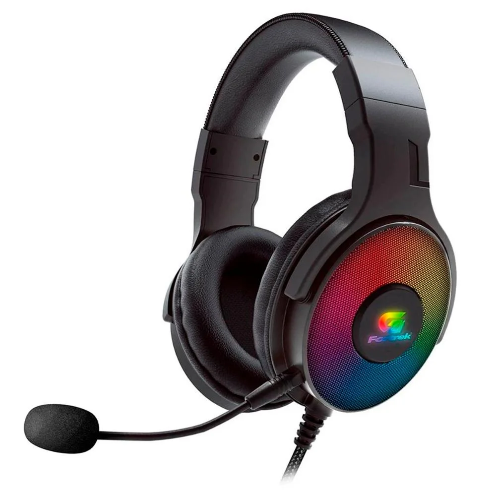 Headset Gamer Fortrek G Cruiser, RGB, 7.1, Preto Headset Gamer Fortrek G Cruiser, RGB, 7.1, Preto
