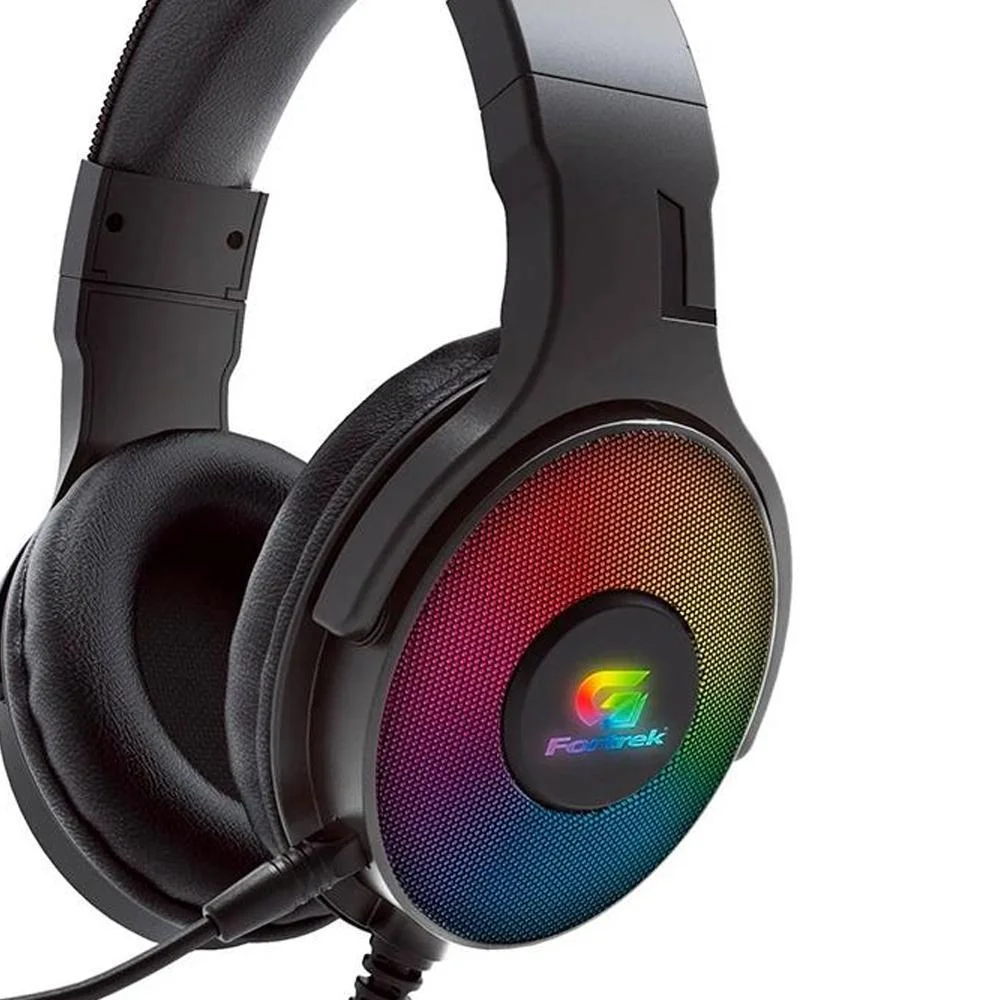 Headset Gamer Fortrek G Cruiser, RGB, 7.1, Preto Headset Gamer Fortrek G Cruiser, RGB, 7.1, Preto