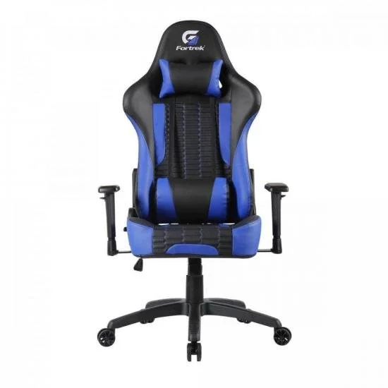 Cadeira Gamer Cruiser Fortrek, Suporta até 135Kg, Preta/Azul Cadeira Gamer Cruiser Fortrek, Suporta até 135Kg, Preta/Azul