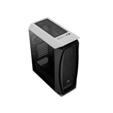 O Aero One é um gabinete gamer premium, padrão mid tower. Esse modelo possuiu a lateral de vidro temperado para mostrar todos os componentes interno d