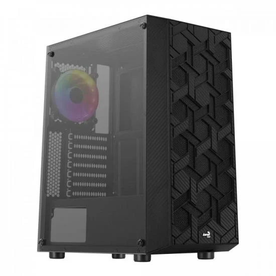 Imagem 4 de 5 do produto Gabinete Gamer Aerocool, Mid Tower, Lateral de Vidro, Hive, FRGB