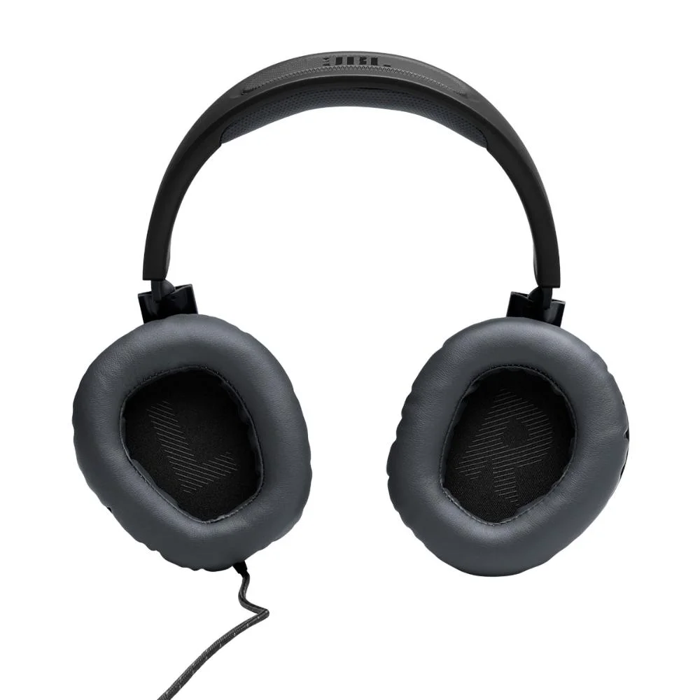 Imagem 3 de 5 do produto Headset Gamer JBL Quantum 100, Drivers 40mm, Microfone Removível, Preto
