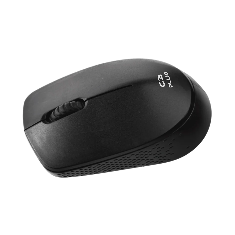 Imagem 4 de 5 do produto Mouse C3Tech, C3Plus, M-W17BK, Wireless, 1000 DPI, Preto