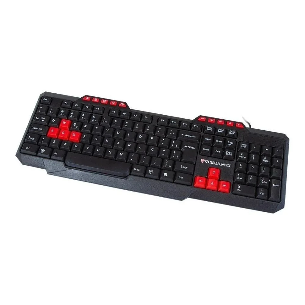 Imagem 2 de 5 do produto Teclado Multimídia Fun Usb Ke-k103 Com Fio Kross Elegance