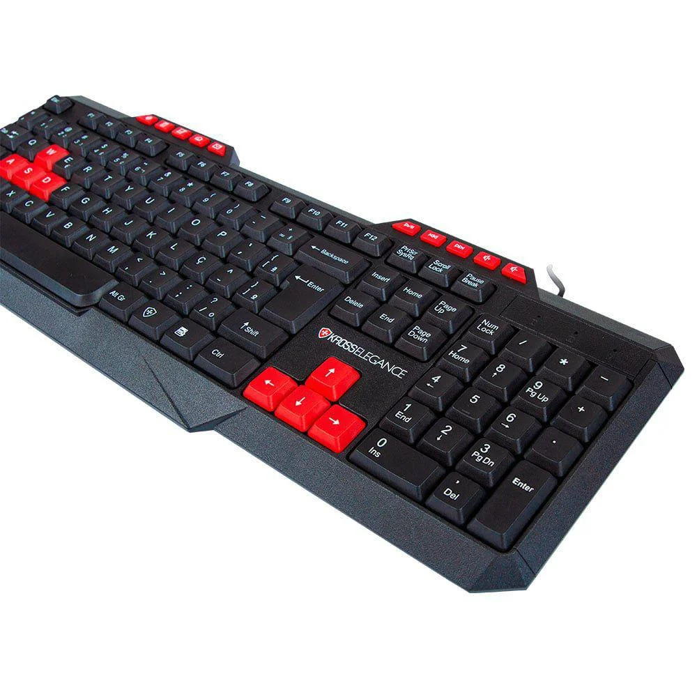 Imagem 5 de 5 do produto Teclado Multimídia Fun Usb Ke-k103 Com Fio Kross Elegance