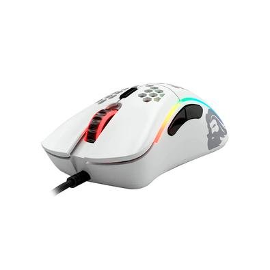 Mouse Gamer Glorious Gaming Race Model D Minus 12000dpi Rgb Branco Fosco Glo-ms-dm-mw