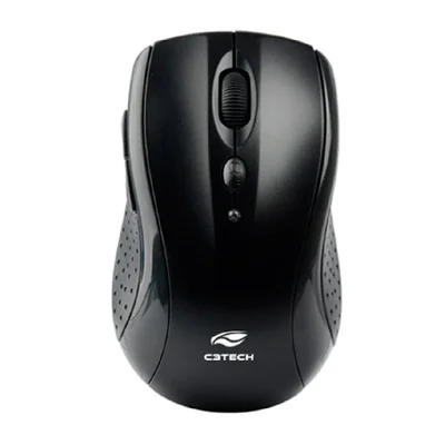 Mouse C3Tech, Wireless, RC/Nano, 1600 DPI, Preto - M-W012BK