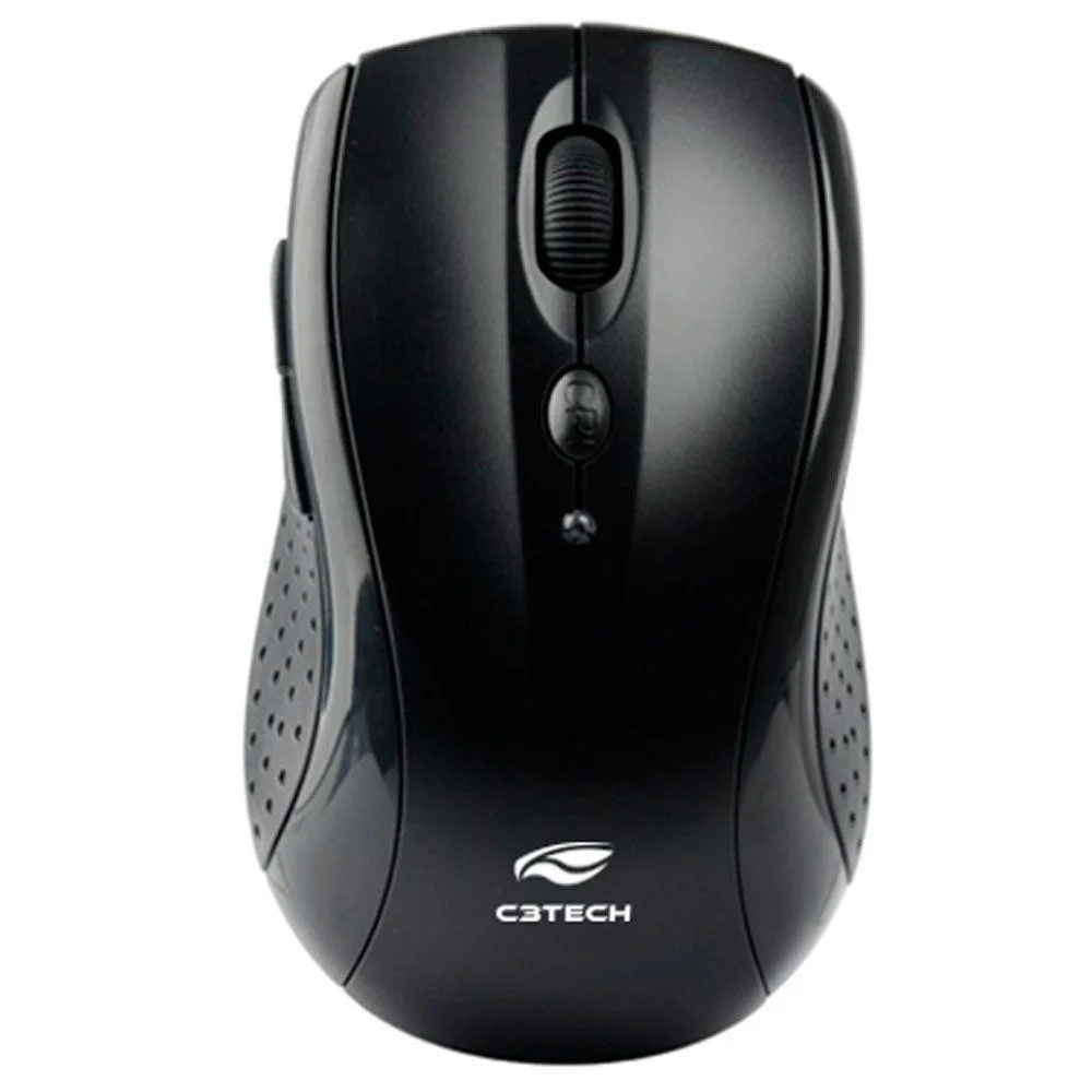 Imagem 2 de 5 do produto Mouse C3Tech, Wireless, RC/Nano, 1600 DPI, Preto - M-W012BK