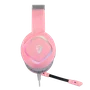 Headset Gamer Motospeed RGB com Fone e Microfone, Rosa Pink - G750 7.1