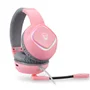Headset Gamer Motospeed RGB com Fone e Microfone, Rosa Pink - G750 7.1