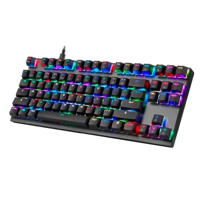 Teclado Mecânico Motospeed CK82 RGB Switch Blue