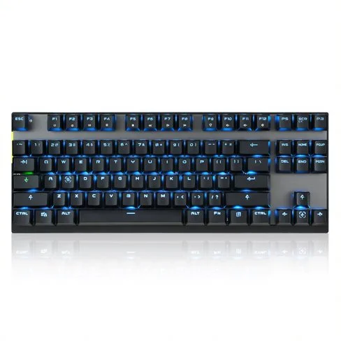 Teclado Mecânico Motospeed CK82 RGB Switch Blue