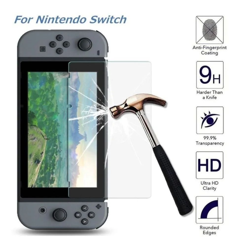 Imagem 3 de 5 do produto Película Oivo Nintendo Switch, 0.3mm, Vidro Temperado