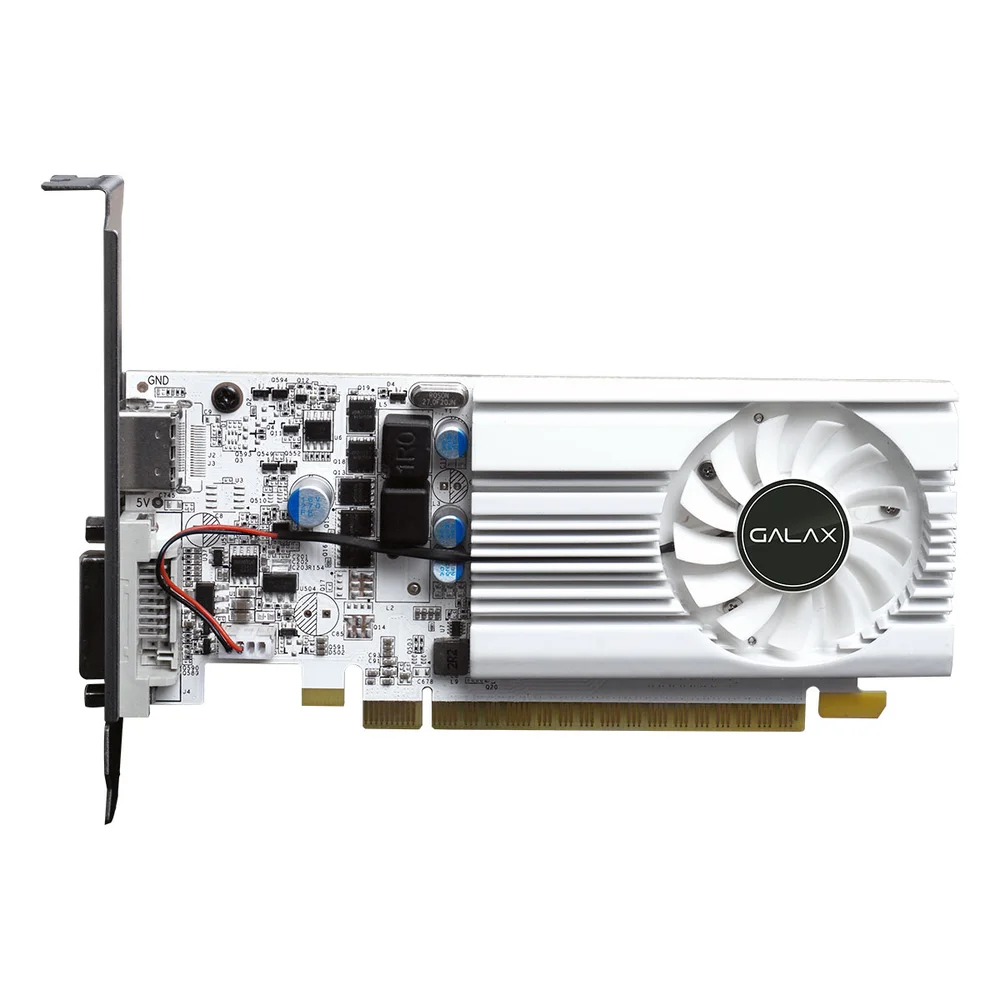 GT1030 EX OC White 2GB GDDR5 グラフィックボード GeForce GT 1030 2GB EXOC White GDDR5 64 Bits