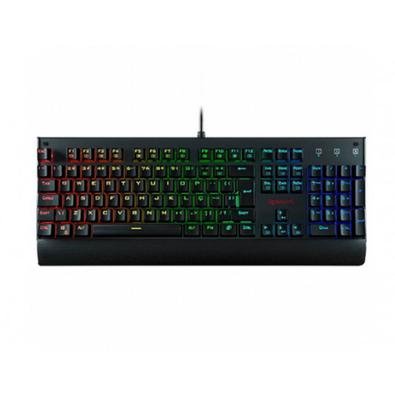Teclado Mecânico Gamer Redragon rgb Switch Azul Kala - K557rgbredragon Kala (k557) Abnt2 Revisão diy Características: Teclas Mecânicas para Alto